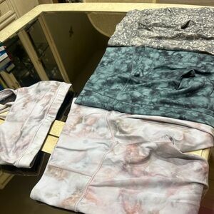 Athleta Women's Tie-Dye Track Pants & Joggers Set
